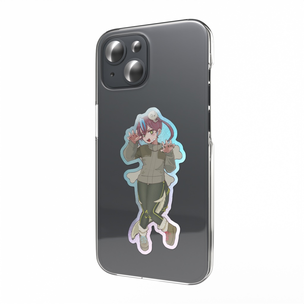 白亜ディラ(冬)オーロラステッカー