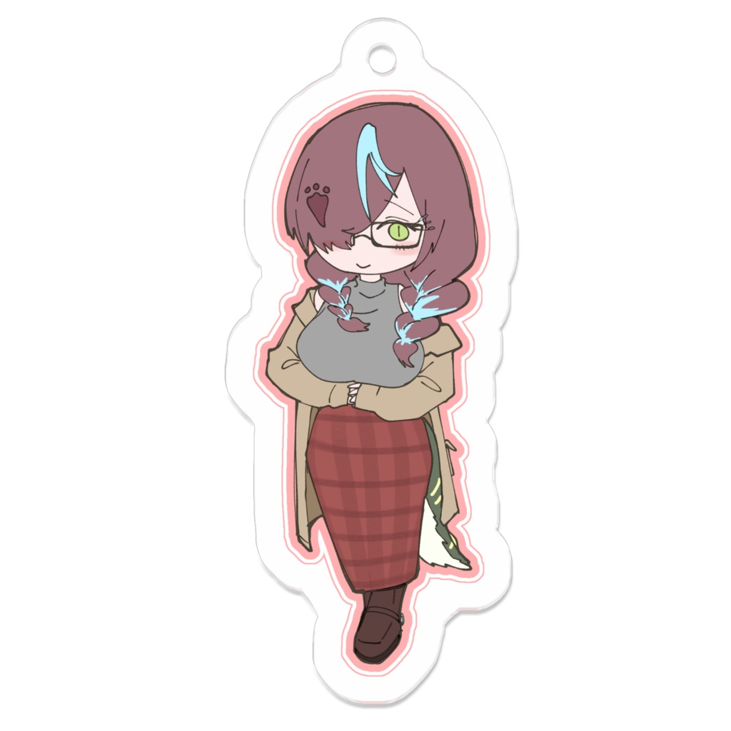 秋ディラちゃんアクキー