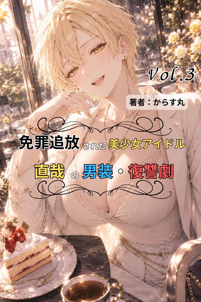 五直♀メイン！完結！フルカラー挿絵あり！冤罪追放！？そのワードはこの話には重すぎるよ！免罪追放された美少女アイドル直哉の男装・復讐劇　3