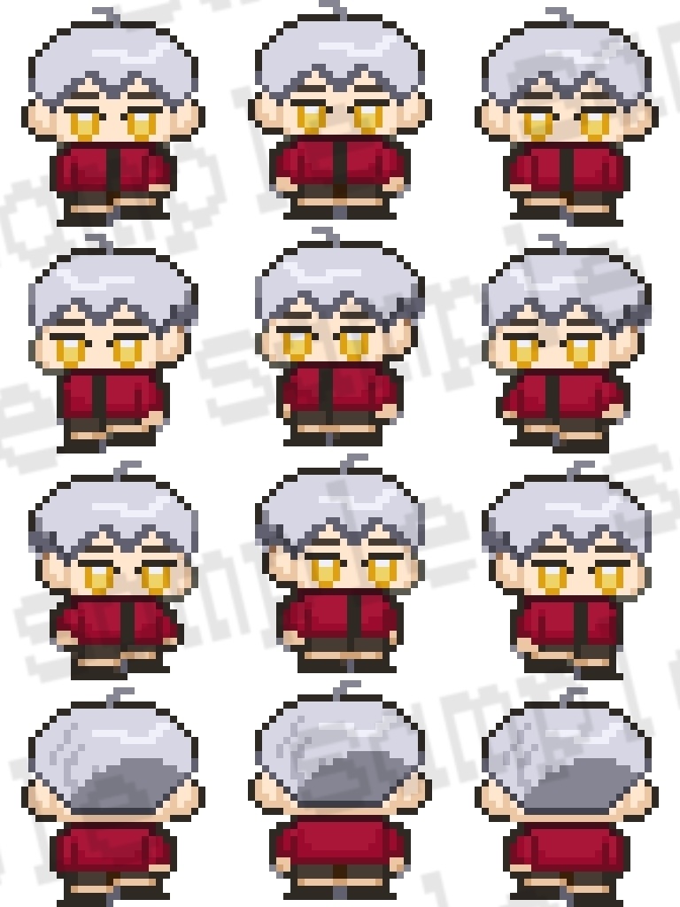 むくきたアバター(ピクスク用)