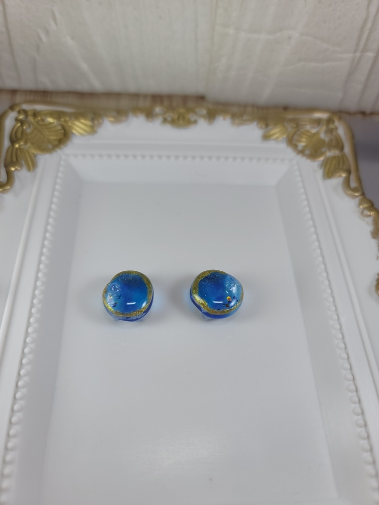 イヤリング・ピアス:ブルー2