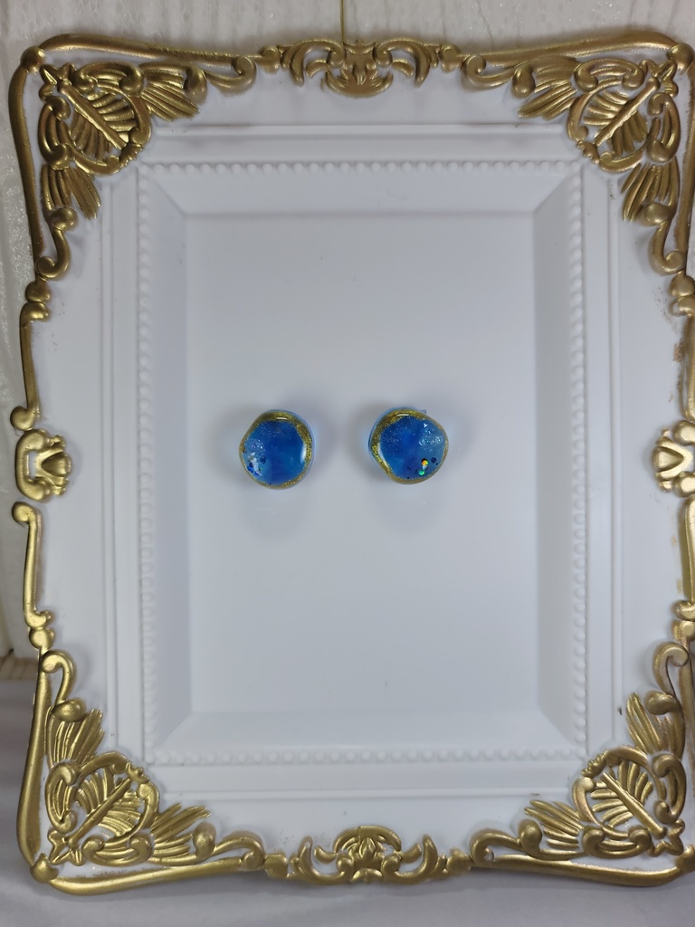 イヤリング・ピアス:ブルー2