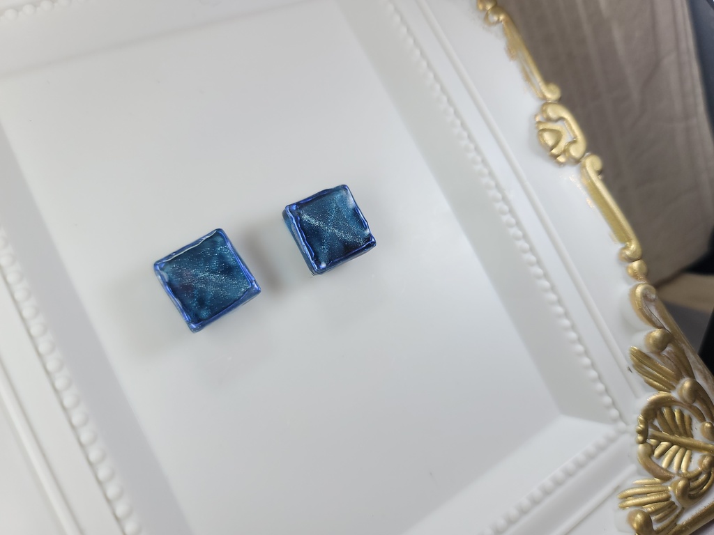 イヤリング・ピアス:ブルー4