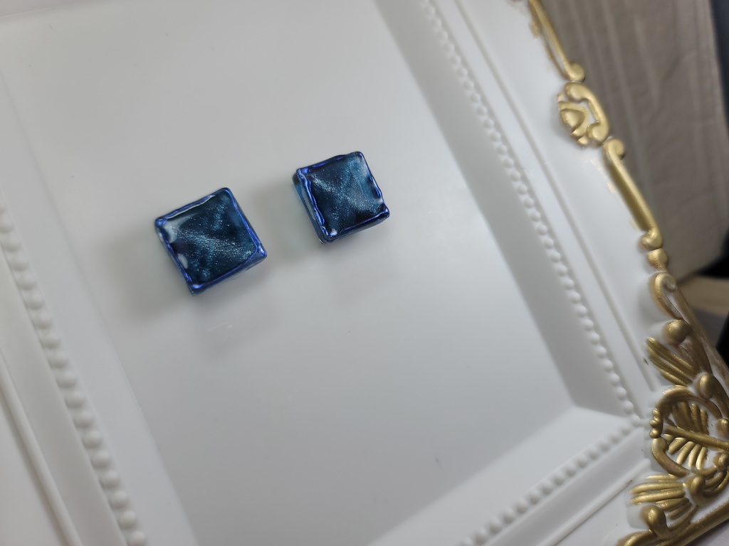 イヤリング・ピアス:ブルー4