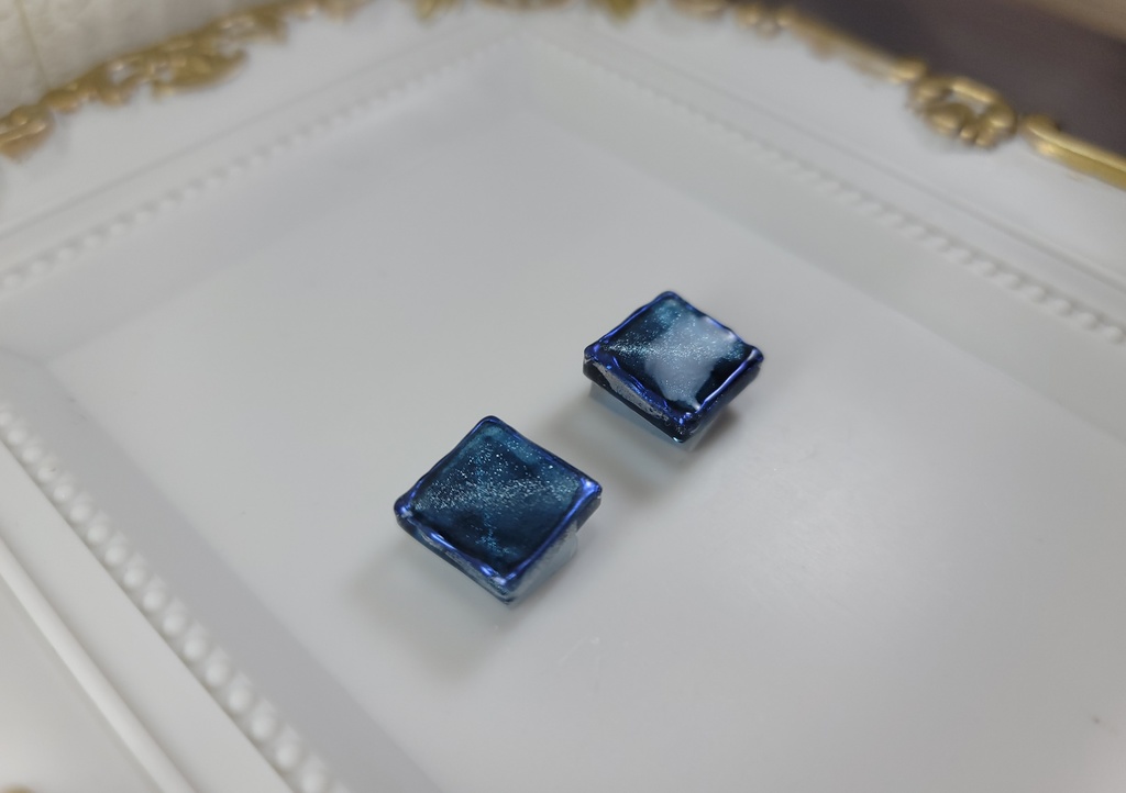 イヤリング・ピアス:ブルー4
