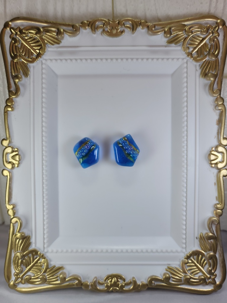 イヤリング・ピアス:ブルー5