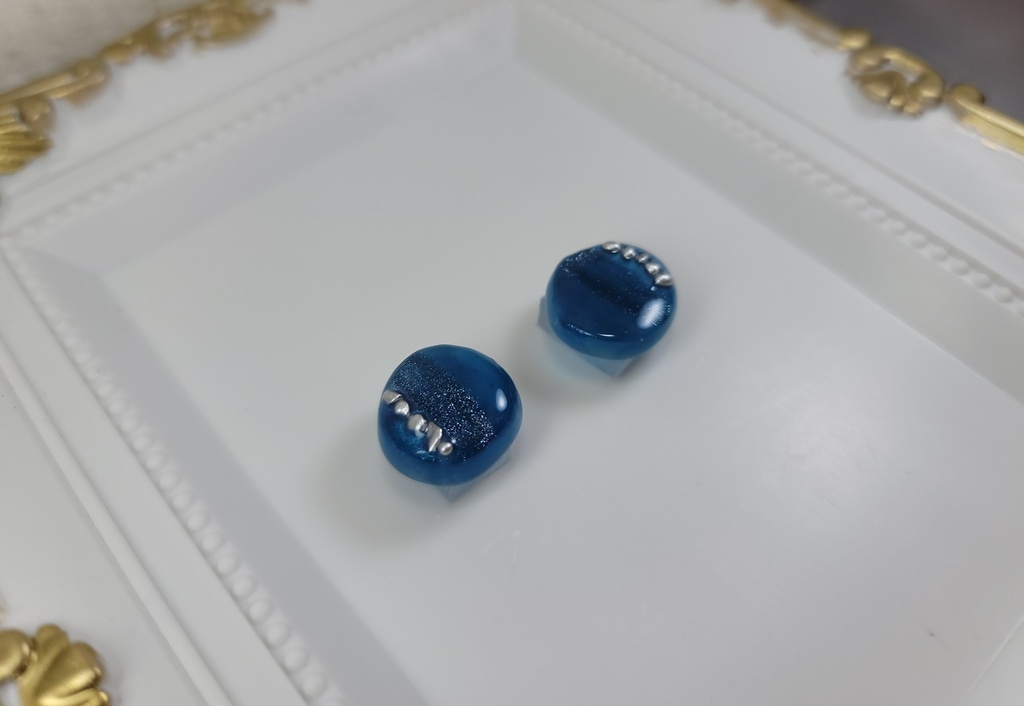 イヤリング・ピアス:ブルー6
