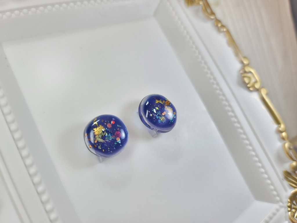 イヤリング・ピアス:ブルー7