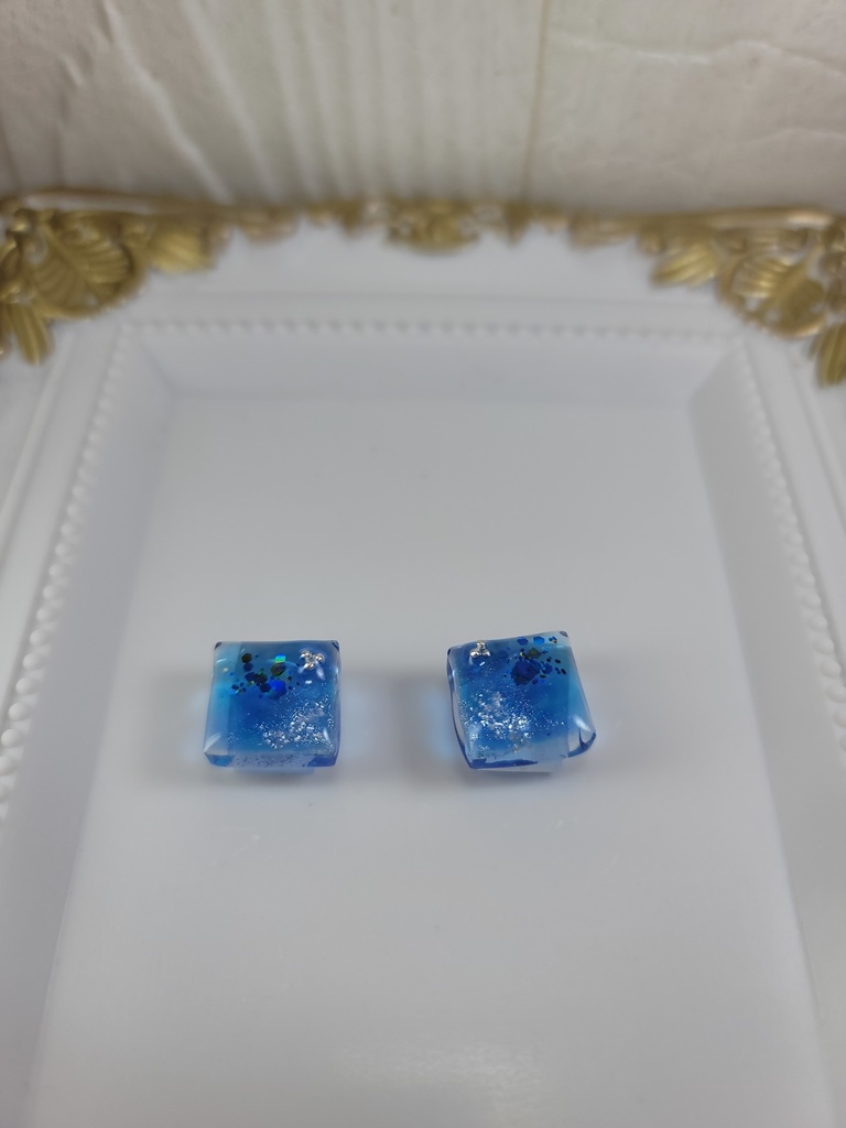 イヤリング・ピアス:ブルー10