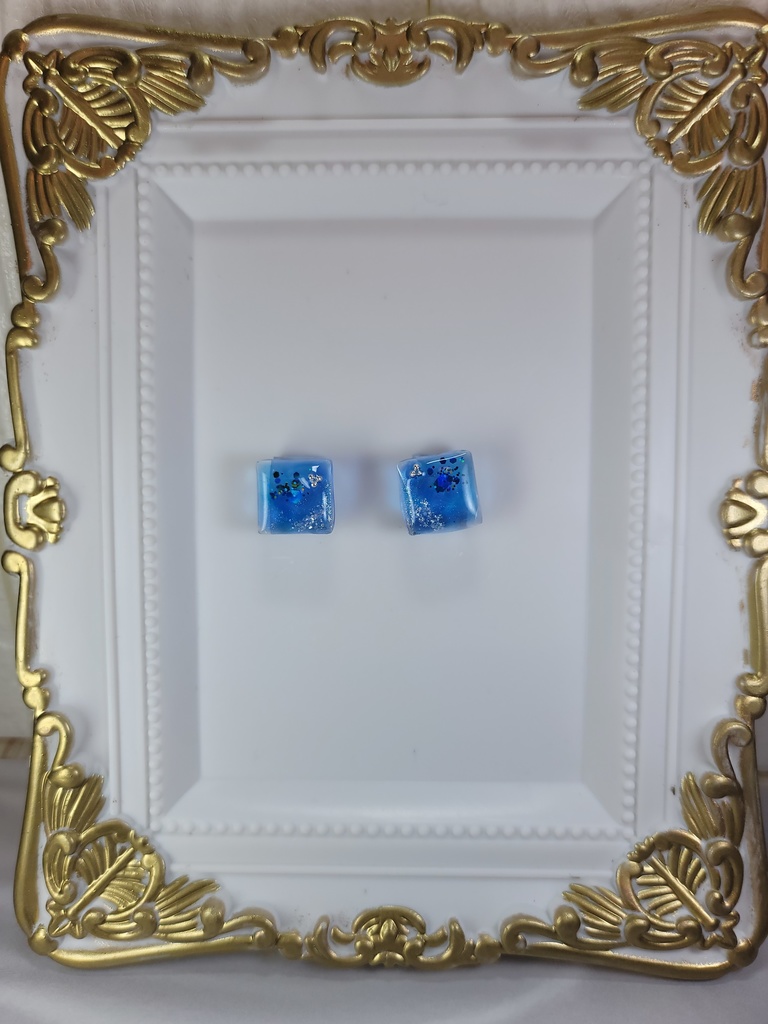 イヤリング・ピアス:ブルー10