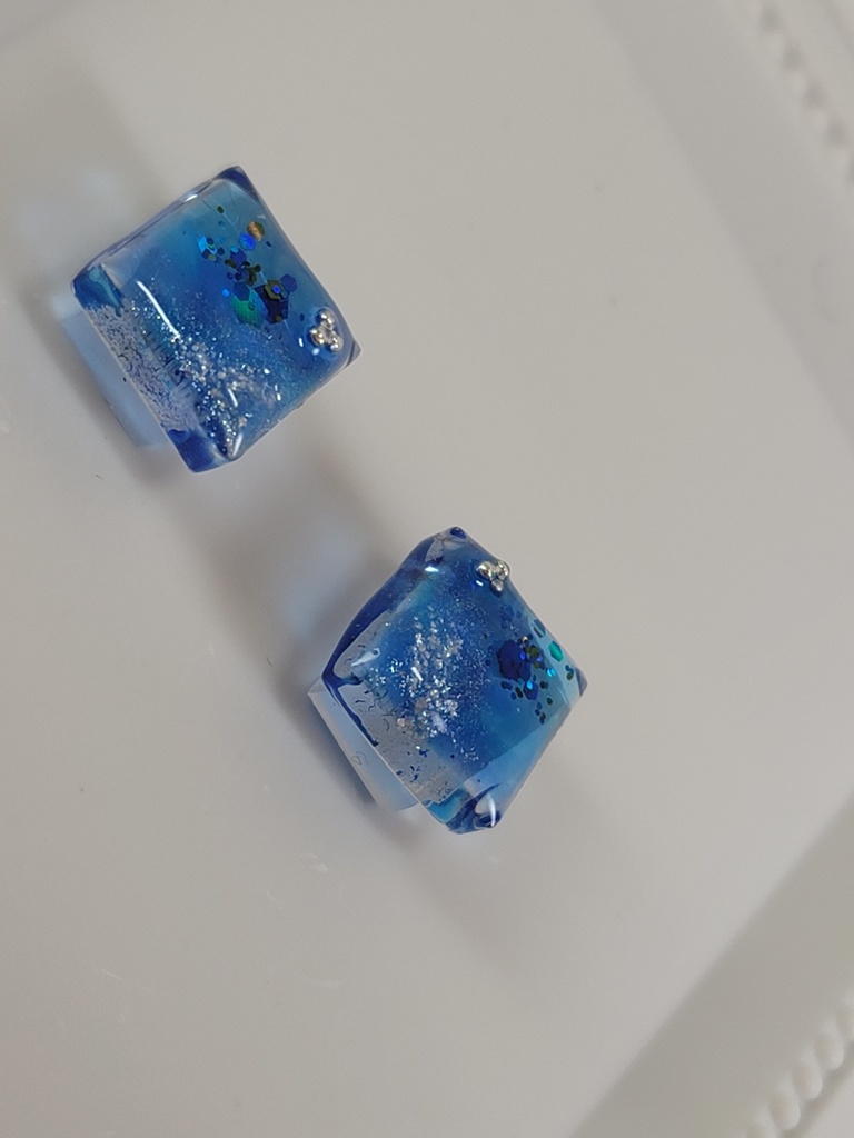 イヤリング・ピアス:ブルー10