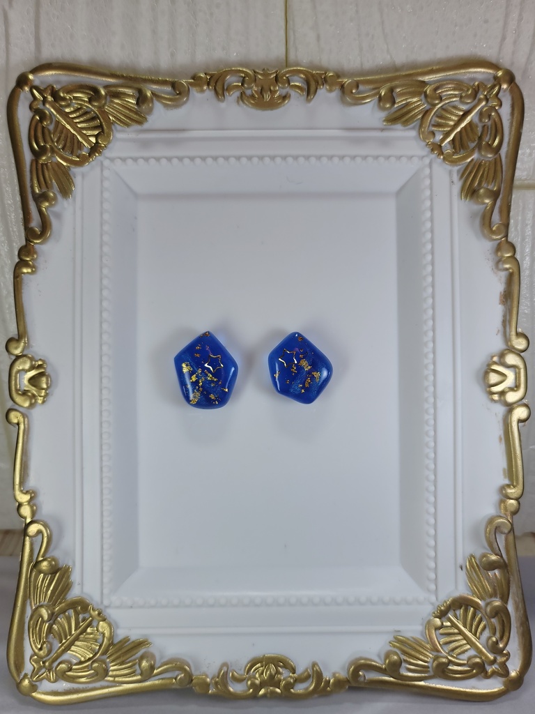 イヤリング・ピアス:ブルー13