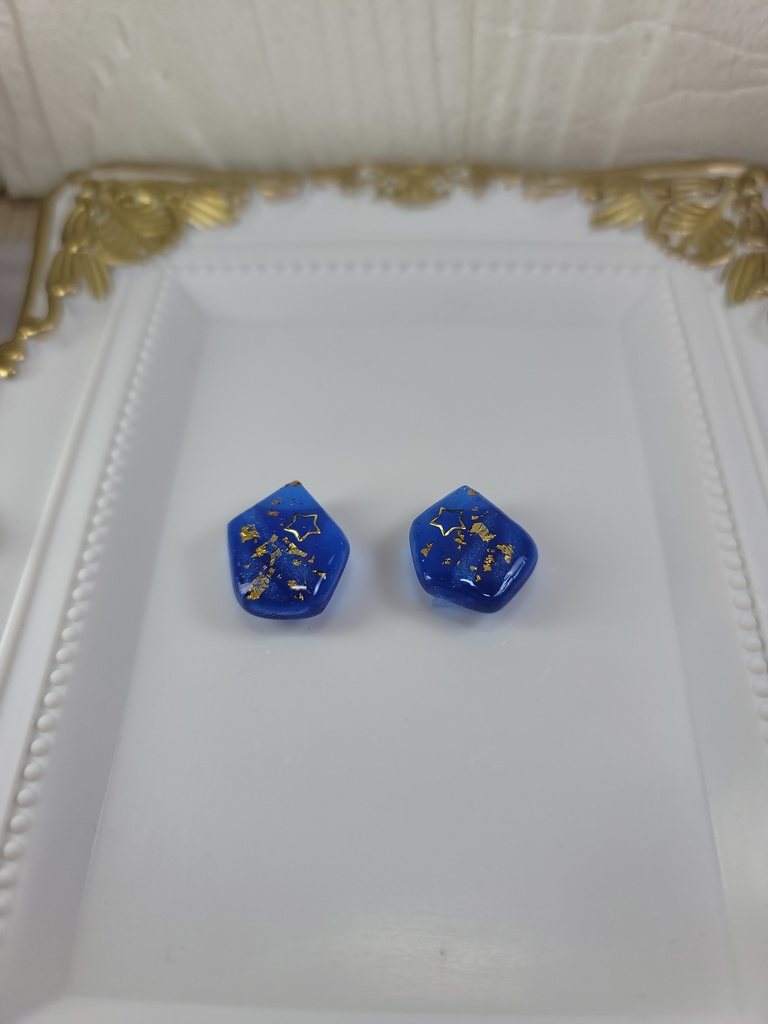 イヤリング・ピアス:ブルー13