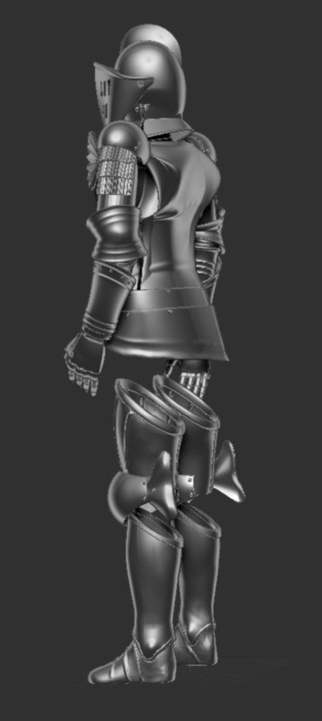 3D 西洋 甲冑 鎧   armor   盔甲      갑옷        armatura armure Rüstung armadura  броня