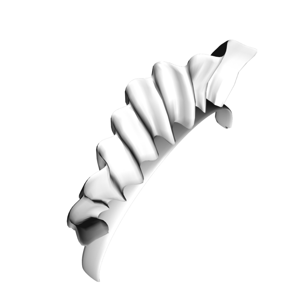 3D カチューシャ メイドさん 家政婦