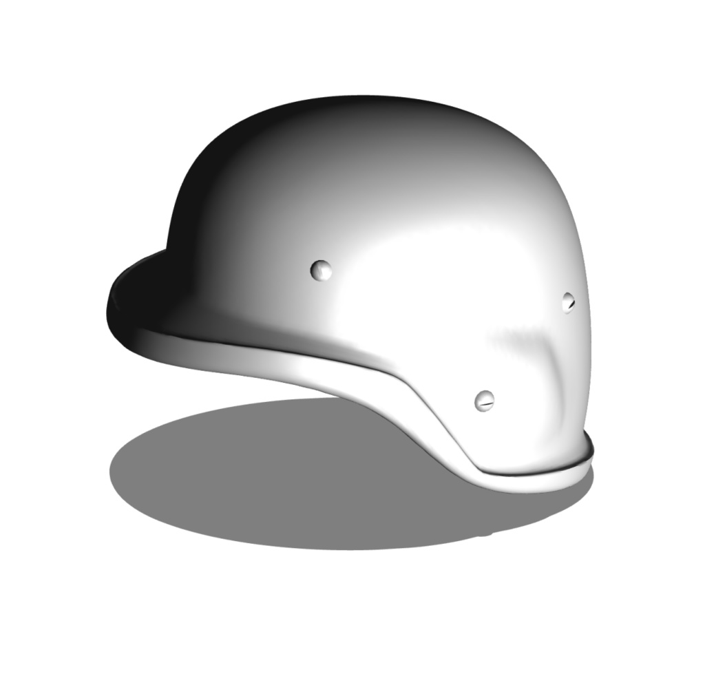 ３D 自衛隊　ヘルメット