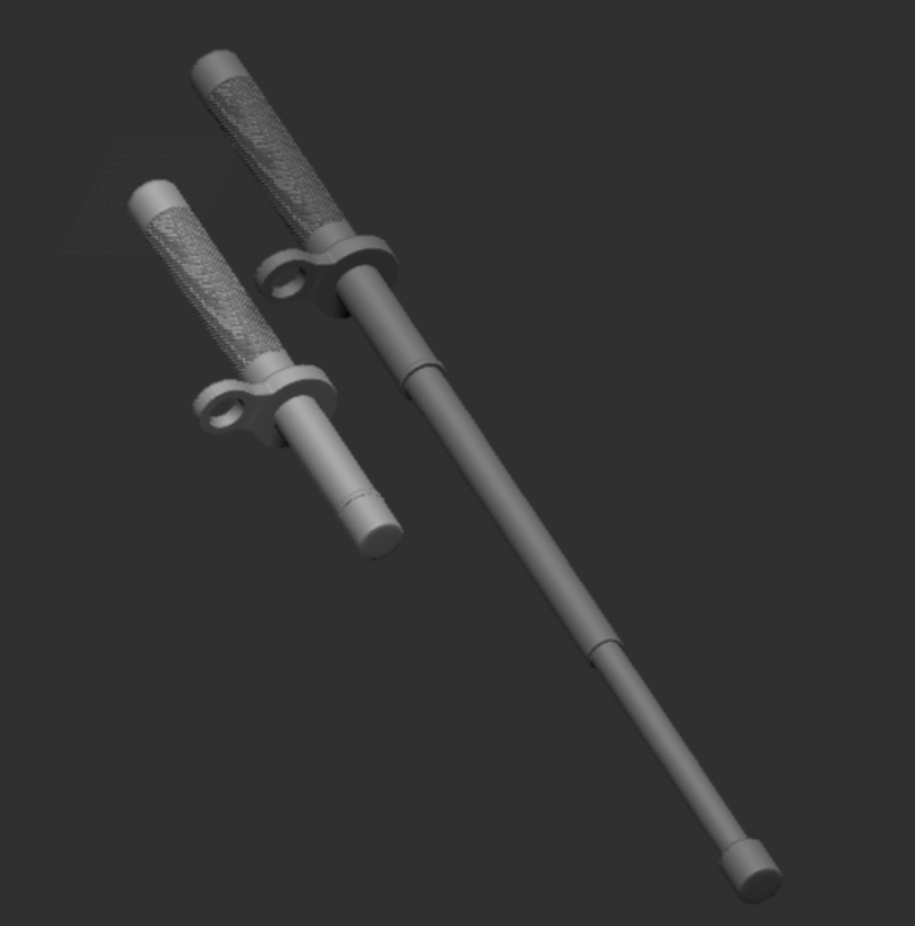 ３D 警棒　警察　police policestick