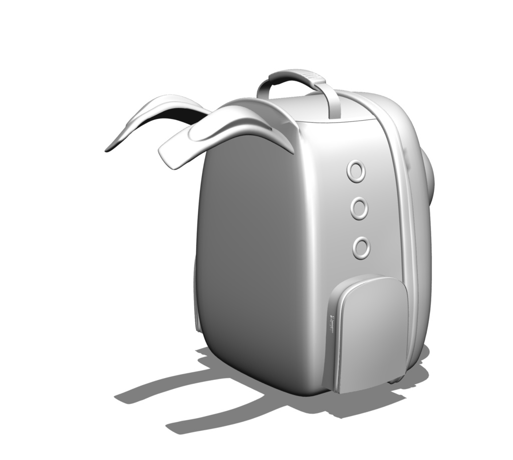 3D 猫 宇宙船 カプセル リュックサック UFO 犬 ペット