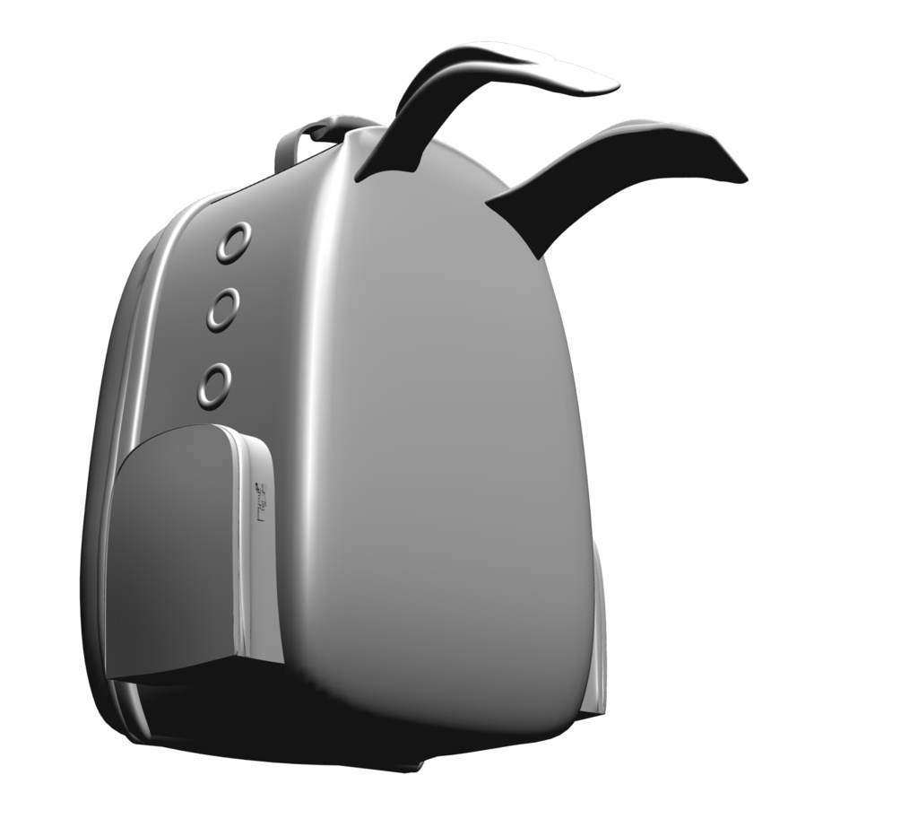 3D 猫 宇宙船 カプセル リュックサック UFO 犬 ペット