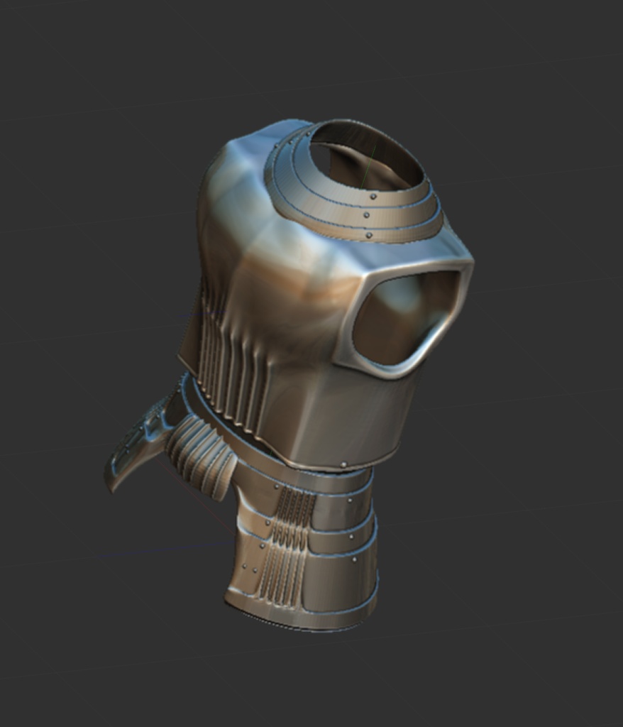 3D 西洋甲冑2.0 胴衣 胸当て 鎧