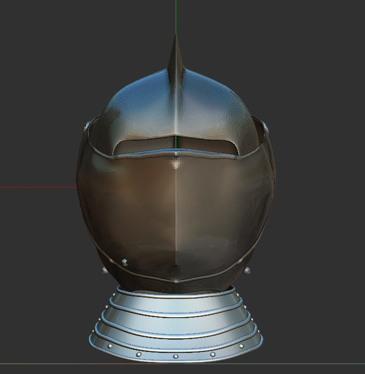 3D 西洋甲冑 兜のみ