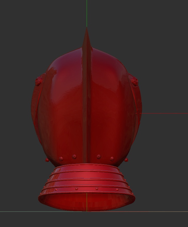 3D 西洋甲冑 兜のみ