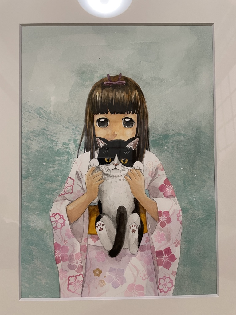 【完売御礼】原画「初夏」水彩画 F4サイズ