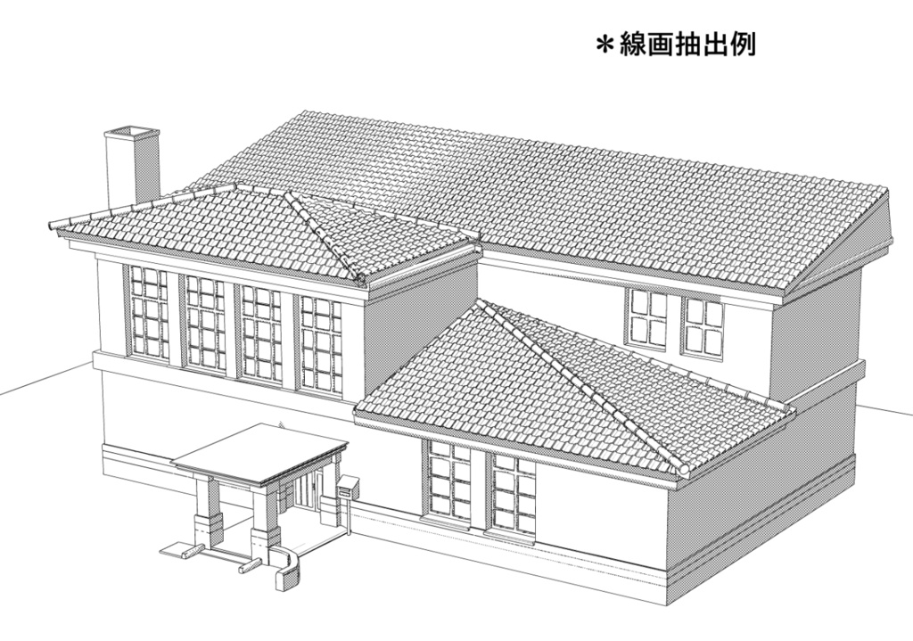 3D 大正、昭和洋館