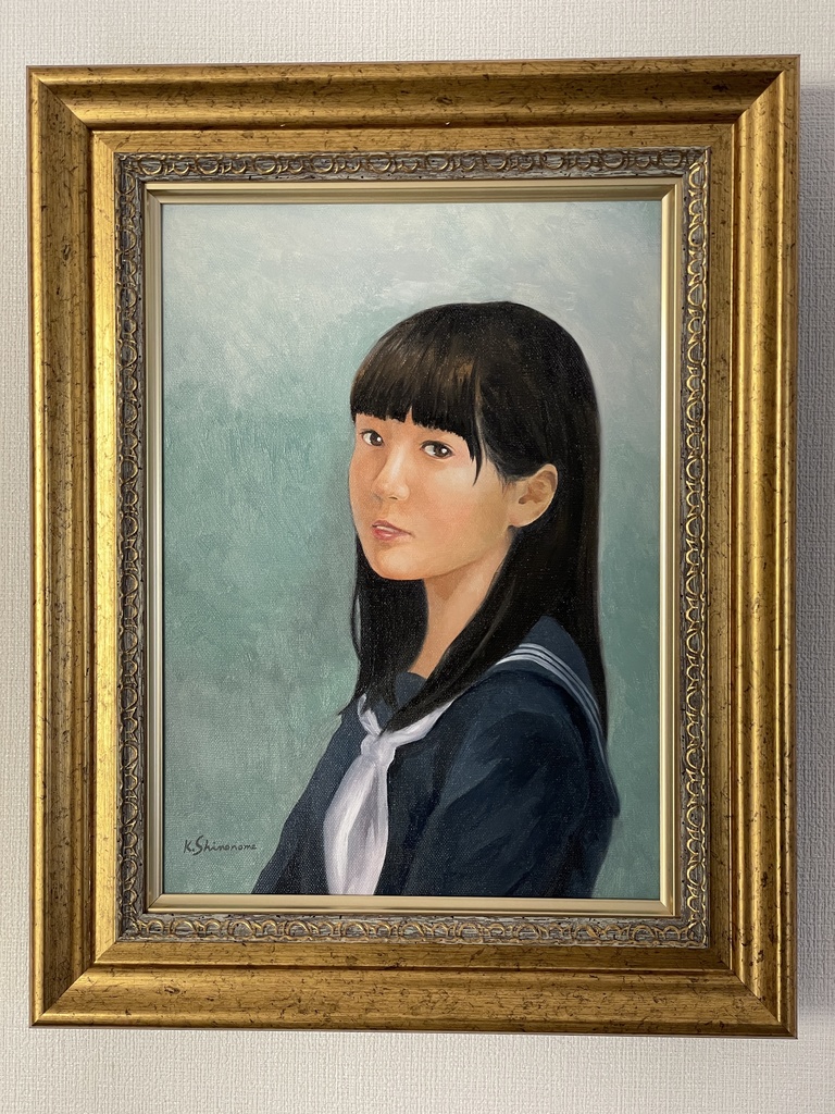 原画「卒業」　油彩　F4