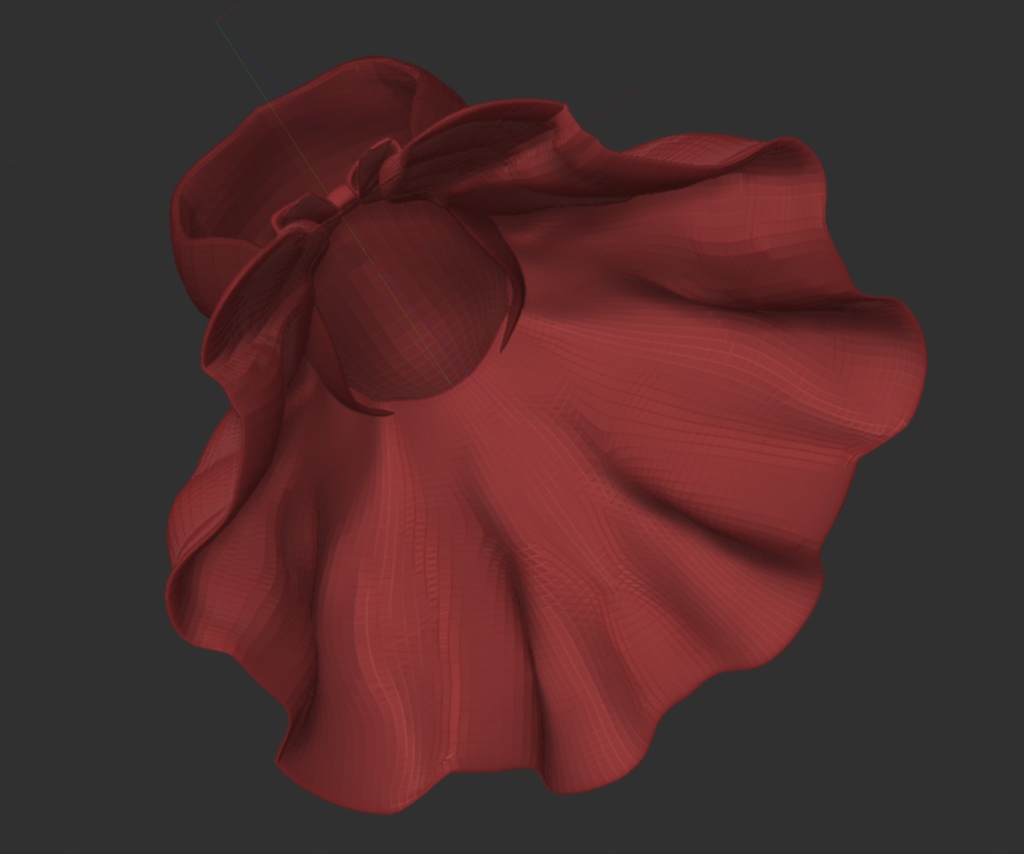 かわいい3D 頭巾(ずきん)