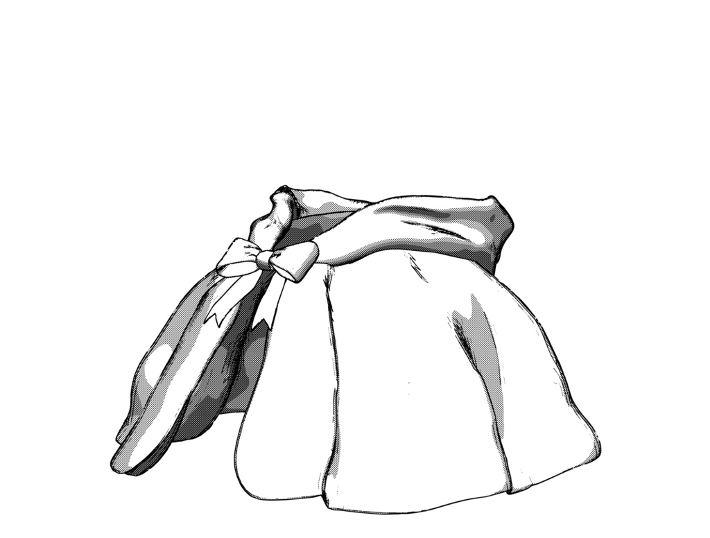 かわいい3D 頭巾(ずきん)