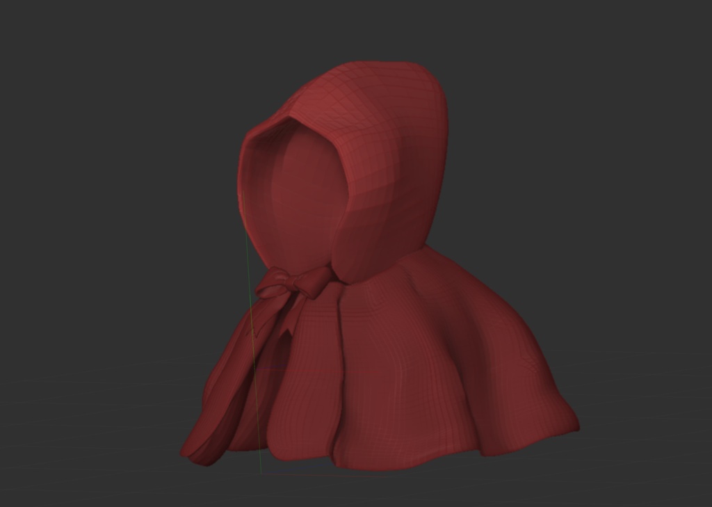 かわいい3D 頭巾(ずきん)