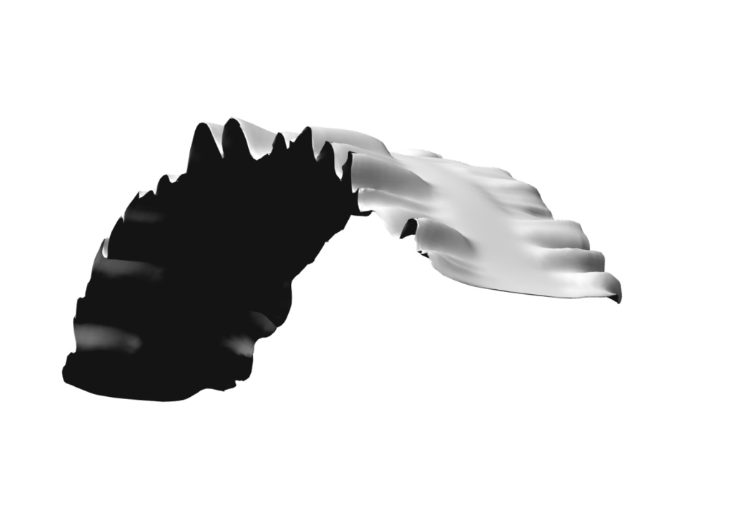 3D ヘッドドレス 「.obj」