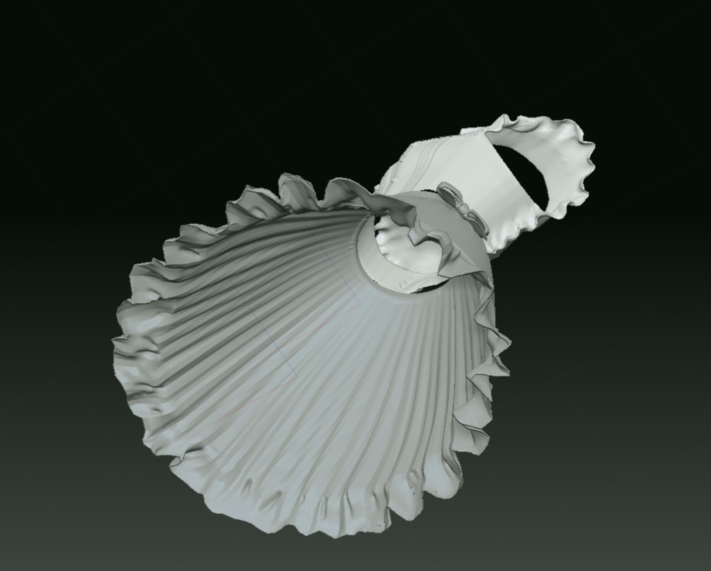 3D ロリータ・ドレス「.obj」