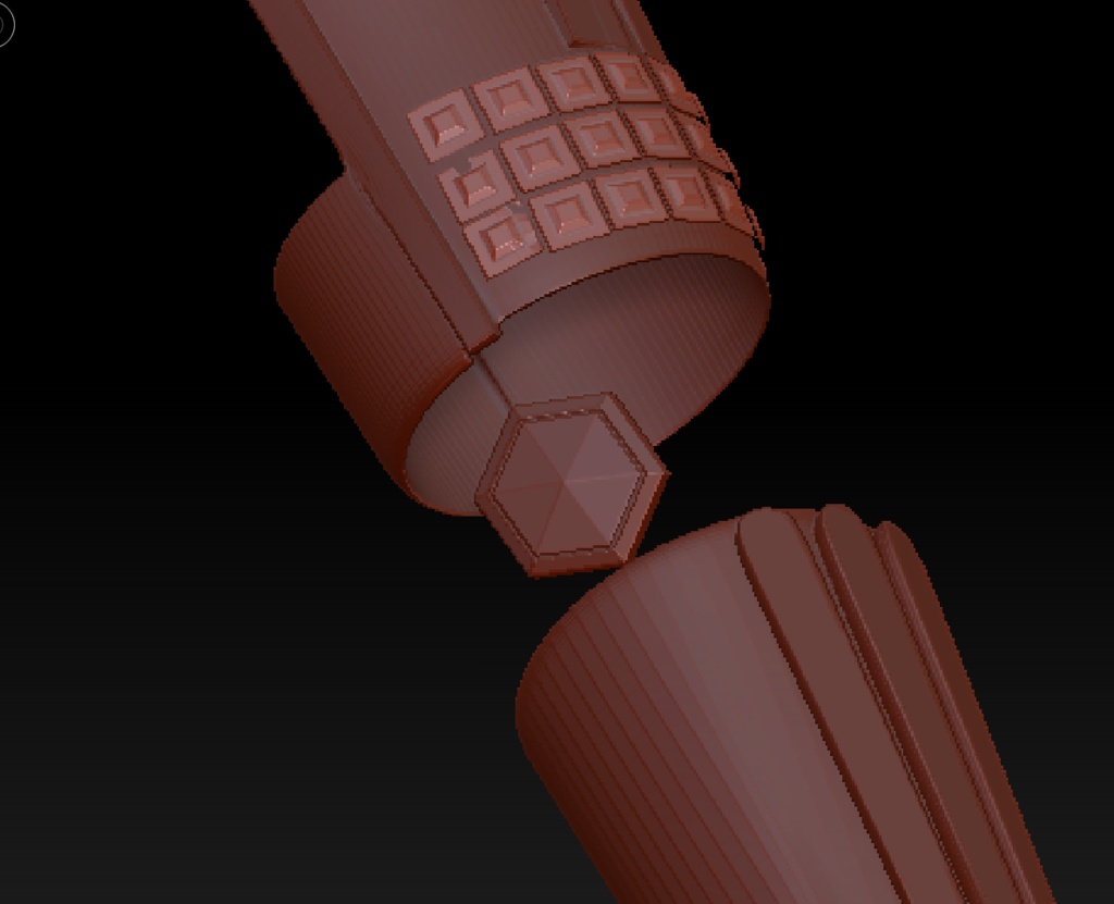 3D 籠手(日本甲冑)「.obj」