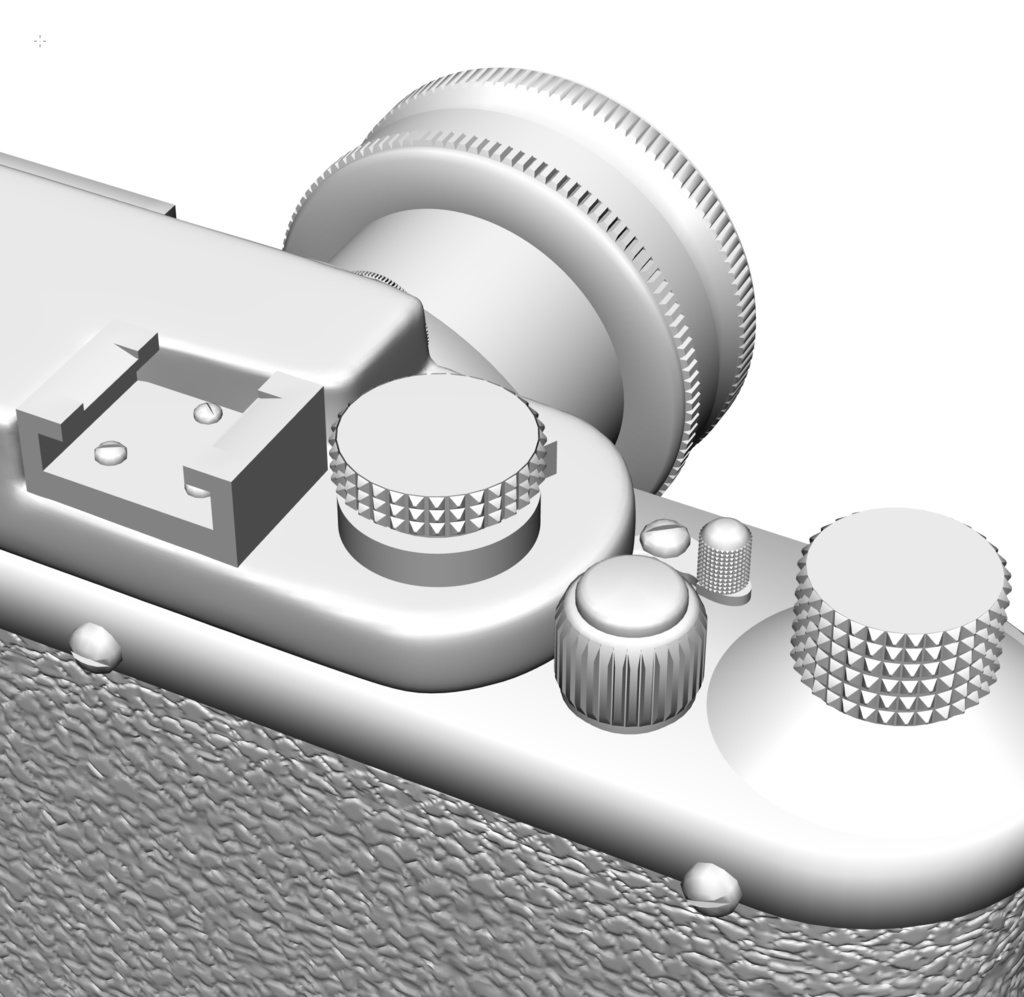 3D ドイツ製カメラ(ライカIII)「.obj」