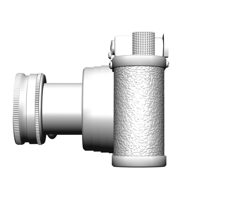 3D ドイツ製カメラ(ライカIII)「.obj」