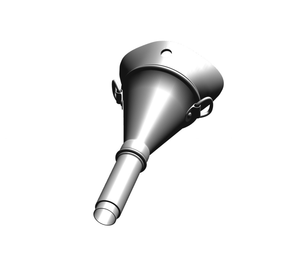 3D 航空伝声管「.obj」