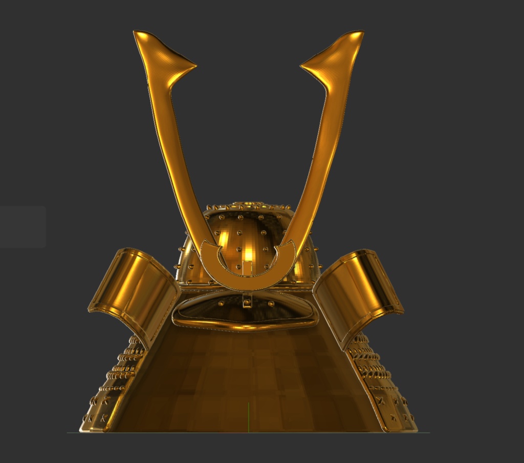 3D 日本武将兜 Vol.2「.obj」