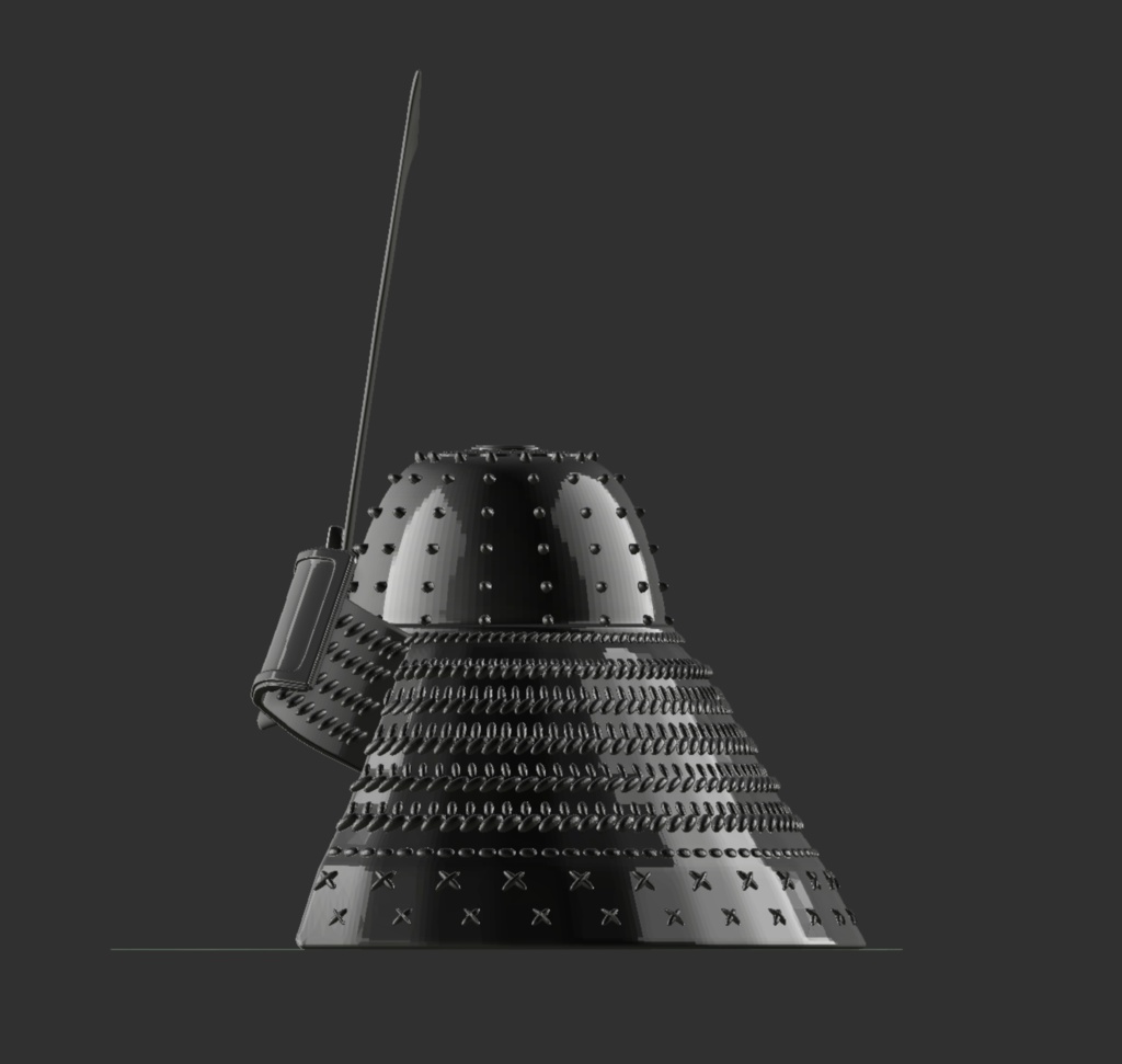3D 日本武将兜 Vol.2「.obj」