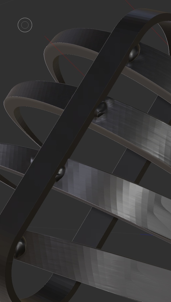 3D 手甲鉤(忍具)「.obj」