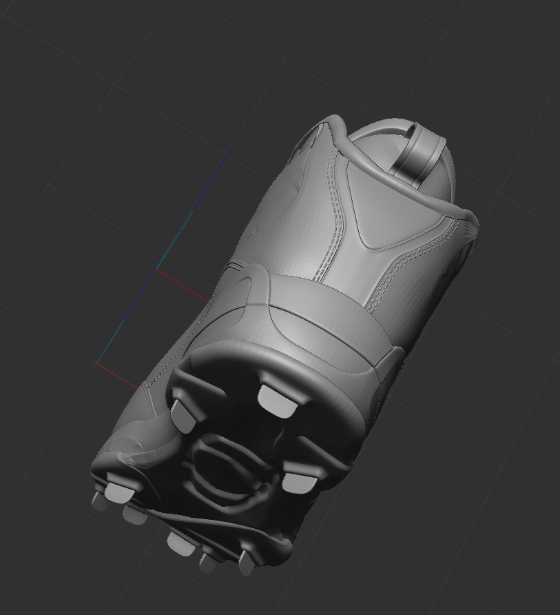 3D 野球用スパイク 「.obj」