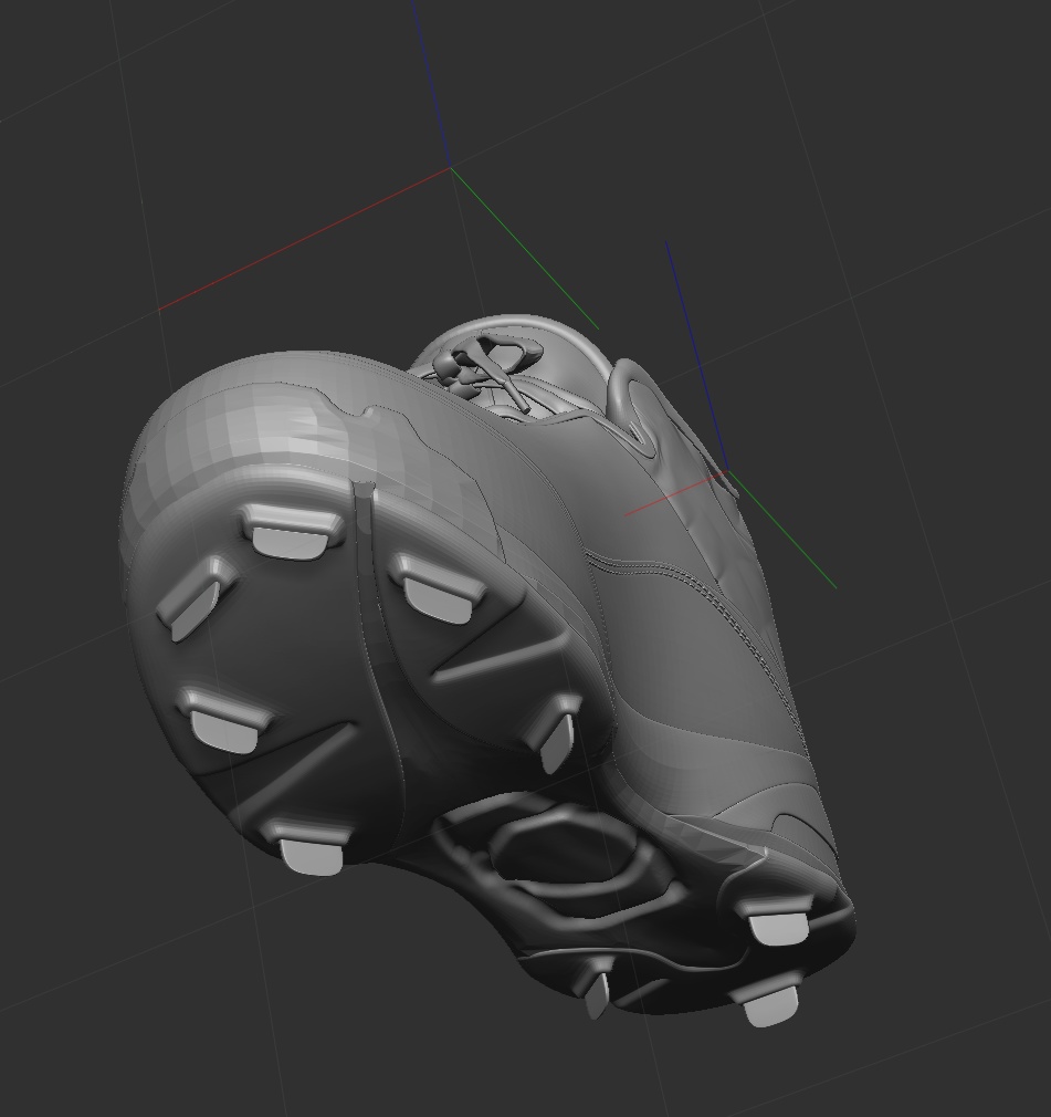 3D 野球用スパイク 「.obj」