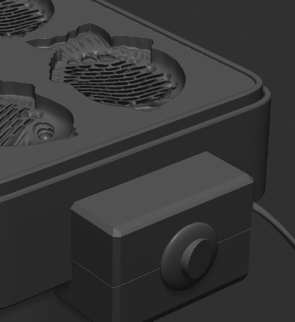 3D電気式たい焼き器「.obj」