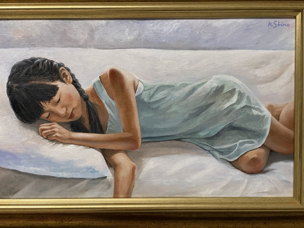 原画「眠る姫」 油彩 M8号