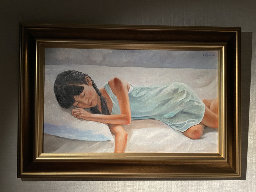 原画「眠る姫」 油彩 M8号