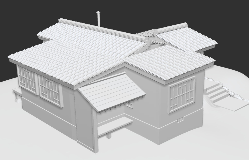 3D 大正・昭和の木造民家