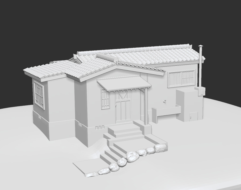 3D 大正・昭和の木造民家