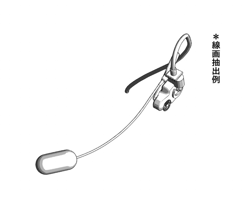 3Dアイドル・マイク(ハンドフリーマイク)「.csmo」「.obj」