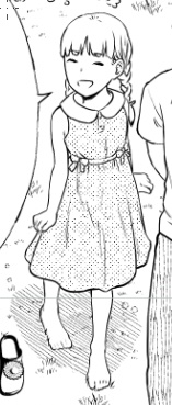 3D かわいい少女・ワンピース